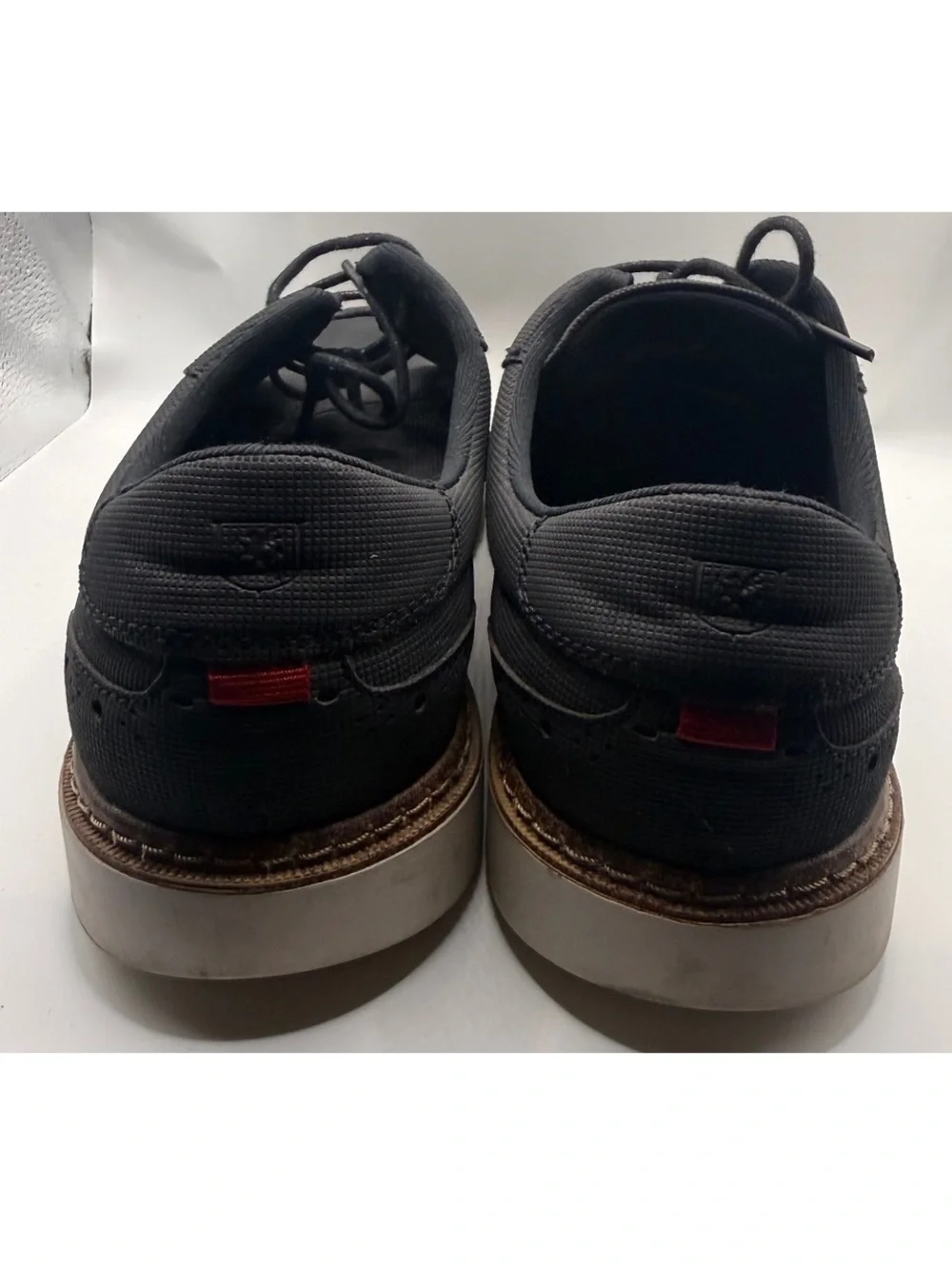 Stacy Adams Men's gray Skyler Plain Toe Lace-Up Oxfords size 10m